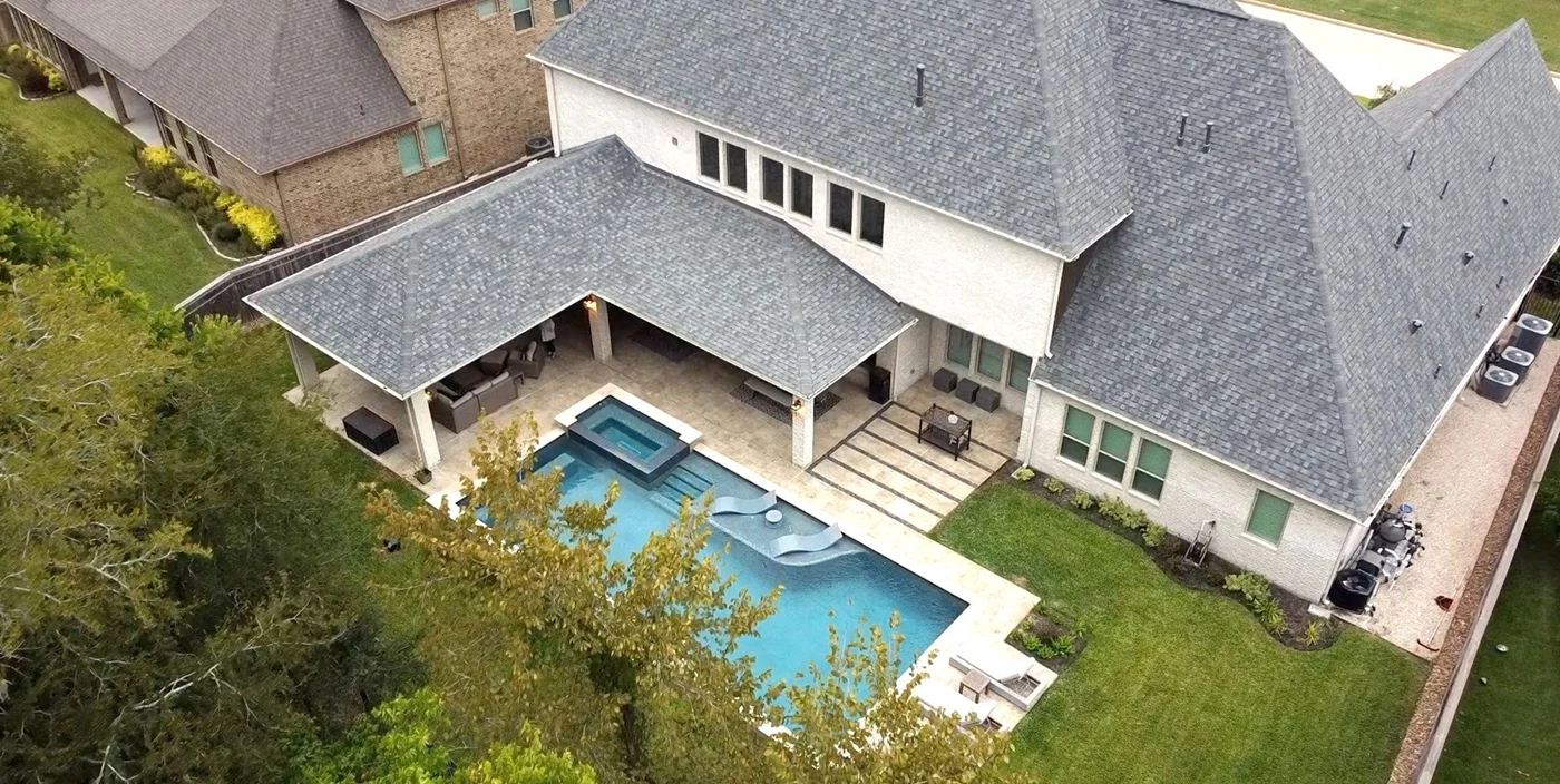 a roof extension patio cover